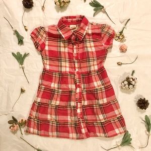 Girls Flannel Dress